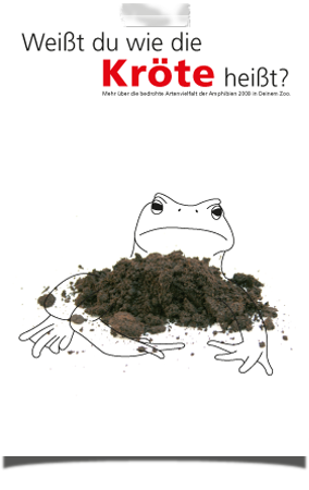 Postkarte - Amphibien